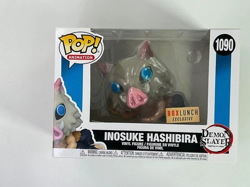Funko Pop! Animation: Inosuke Hashibira #1090 BoxLunch Exclusive Vinyl Figure H3