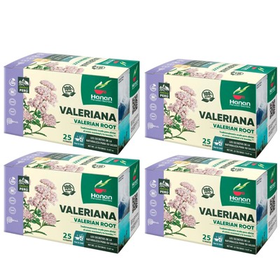 Valerian Root Tea for Better Sleep - 100% Pure Te de Valeriana Herbal Tea -Peru