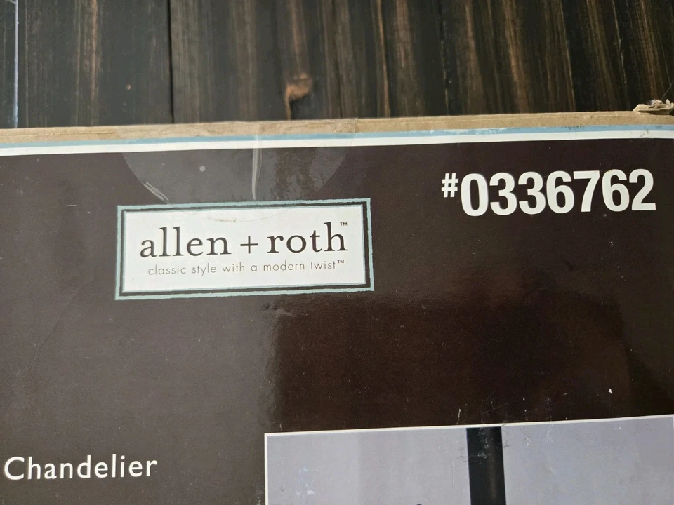 Lámpara de araña Allen Roth Tealight para paraguas acero con recubrimiento en polvo 0336762 NUEVO Foto 3 de 4