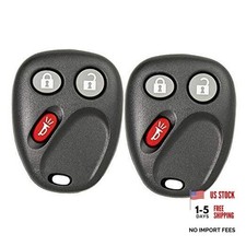 Replacement for Keyless Entry Car Key Vehicles That Use 3 Button LHJ011-2 Pack