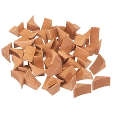 Miniature Roof Tiles Clay Model Roof Tiles for Model Building Red 50PCS 1:12