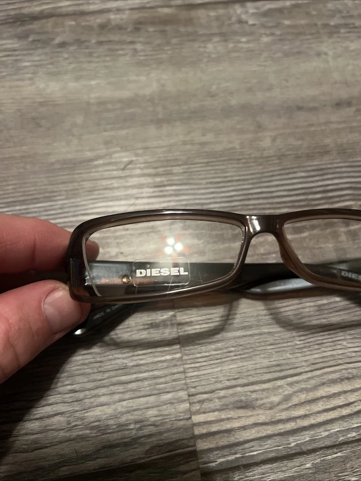 Óculos Diesel DV 0111 Feminino Marrom Aro Completo Armações de Óculos de Plástico - Imagem 2 de 4