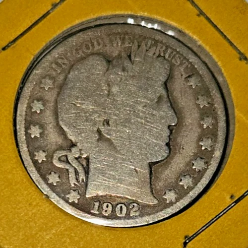 1902 O Barber Half Dollar
