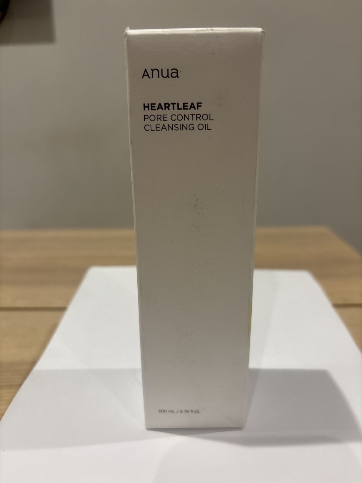 anua heartleaf pore control cleansing oil 200ml - Marked Box