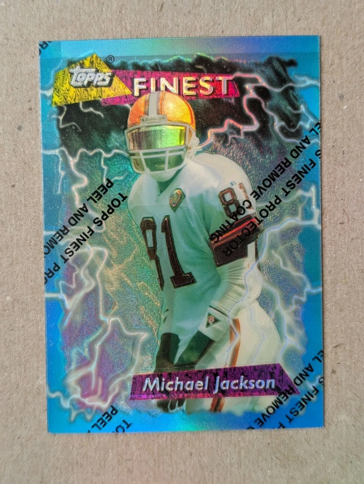 1995 Topps Finest - Michael Jackson #5 Refractor