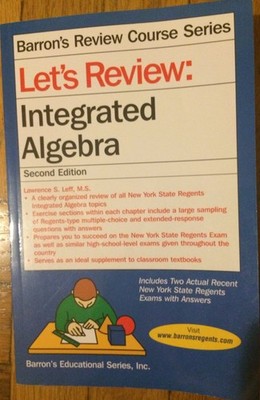 Let's Review: Integrated Algebra