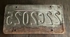 1979 Indiana License Plate — photo 3
