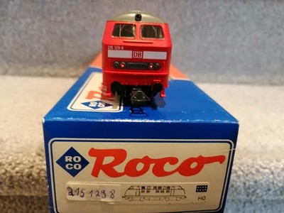 Roco H0 Diesellok BR 215 129-8 DB Gleichstrom mit DSS und 2 Waggons