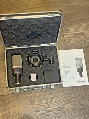 AKG C214 Wired Condenser Microphone Professional 20 KHz 156 DB XLR