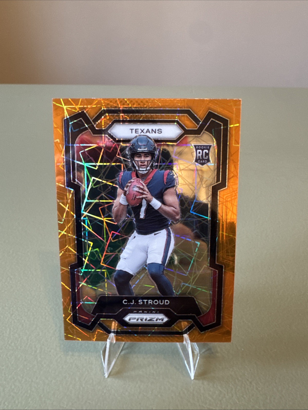 2023 PANINI PRIZM 339 CJ STROUD LAZER PRIZM (RC)