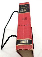 John D Davis Dictionary of the Bible JD Baker Book House 4th Ed 1960 VTG