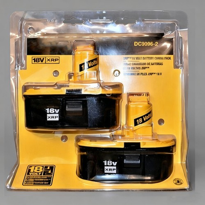 #ad 2 PACK 18V For Dewalt 18 VOLT XRP DC9096 DC9098 NiMh Battery DC9099 Replacement $23.59