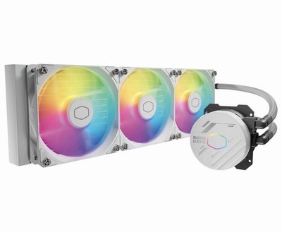 Cooler Master ML360L V2 ARGB White 360mm AIO Liquid CPU Cooler LGA1700 AM5