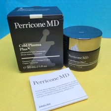 Perricone MD Cold Plasma+ Face Advanced Serum Concentrate FULL SIZE 1 oz New Box