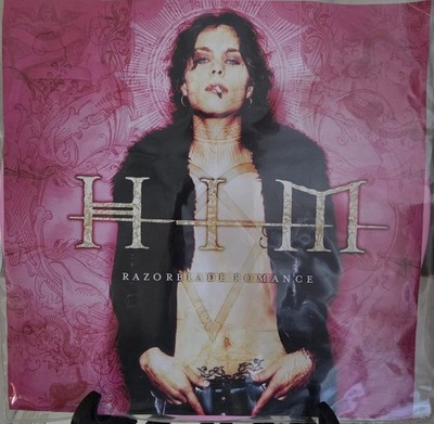 HIM ''Razorblade Romance'' Vinyl LP (2005) Hot Topic PINK Edition 