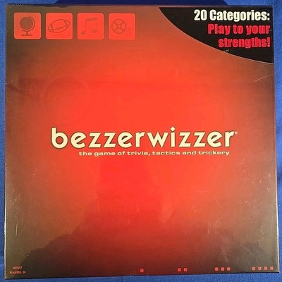 Bezzerwizzer The Game of Trivia, Tenacious Tactics & Trickery 3000 Questions