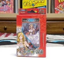 Force of Will (2015) Valentina, The Princess Of Love - Starter Deck Water/Ruin
