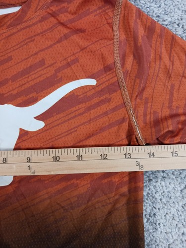 Gen 2 Large Boys Short Sleeve T-Shirt Texas Longhorns Stadium Gradient - Picture 4 of 9