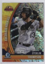2024 Bowman Chrome Mini-Diamond Refractor 118/150 Sterlin Thompson #AFLS-8 16s2