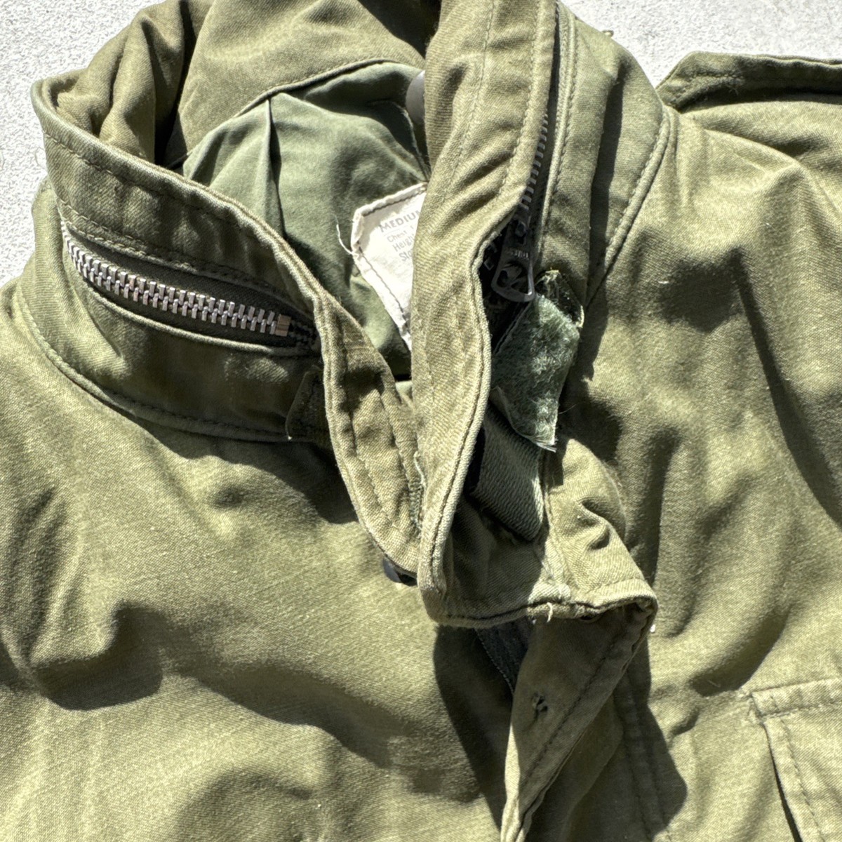 Alpha Industries M-65 Field Jacket Men's Large 1970s Scoville
