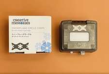 Creative Memories SNOWFLAKE CIRCLE CHAIN Border Maker Cartridge FROM JAPAN