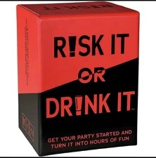 Risk It Or Drink It Fun Party Game For College Card Game Drinking Game