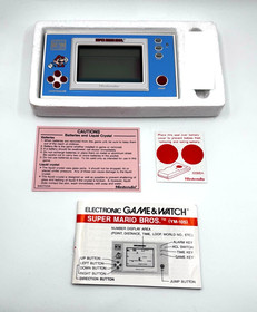 Super Mario Bros. Game & Watch &ndash; Complete in Box &ndash; 100% Original &ndash; Used