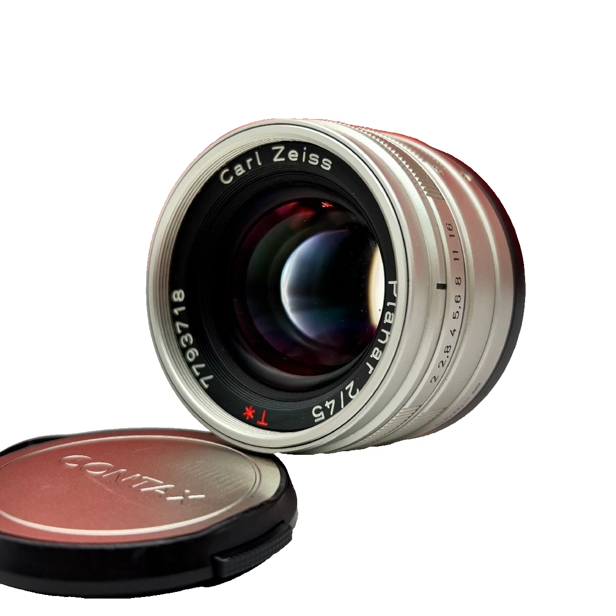 その他 CONTAX CarlZeiss Planar f2 45m T 良品 CONTAX Carl Zeiss Planar 45mm F2 T G - メルカリ