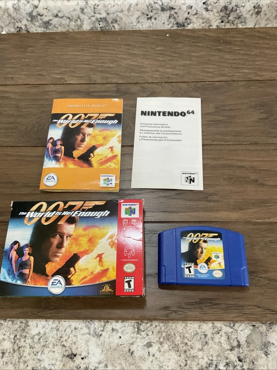 The World Is Not Enough【中古美品・N64北米版】 007 : The World Is Not Enough【中古美品・N64北米版】 / kinjoinfo