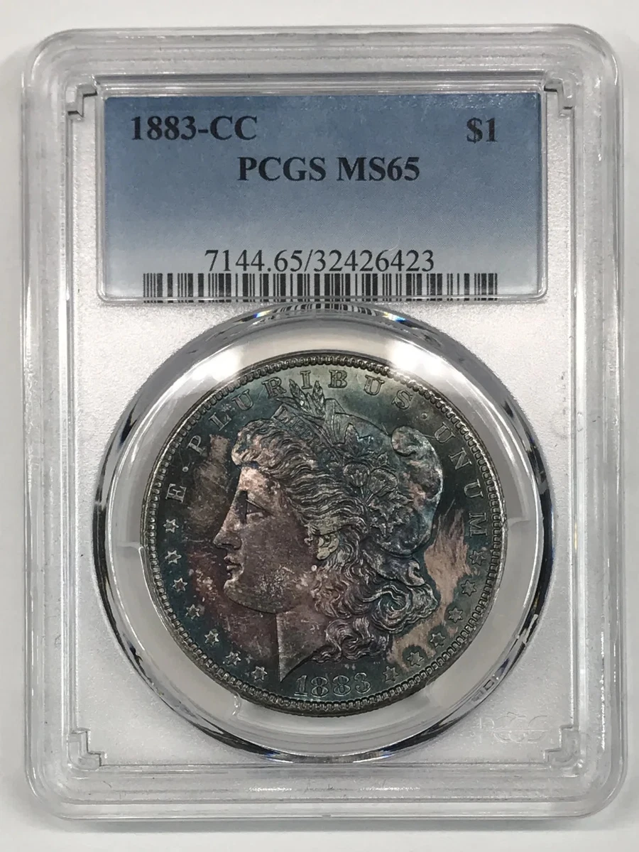 25+ Carson City Grade MS 65 1883 Year Morgan US Dollars (1878-1921