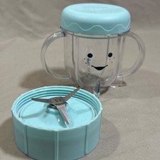 Nutribullet Baby Blender Bottom Mixing Blades Replacement Part w/ Cup  Lid