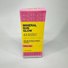 Innbeauty Project Mineral Sun Glow SPF 43 PA +++ Medium-Deep 1.7 Fl Oz Exp 05/26