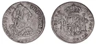 8 SILVER REALES / SILVER. CHARLES III - CARLOS III. POTOSÍ, 1789. VF / MBC.