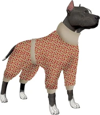 Dog Pajamas Post Operative Protection Jumpsuit Sweater Bodysuit for Big Dogs XXL