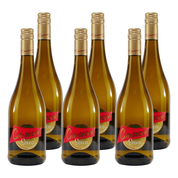 Consecco Secco Frizzante -Trocken- (6 X 0,75L)-image