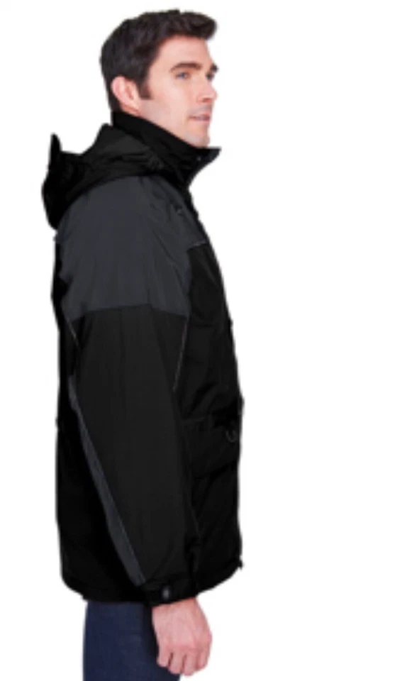 ❄️Parka North End 3 en 1 para hombre |Dos tonos|❄️| 3XL| Negra y grafito| Nueva con etiquetas Foto 2 de 4