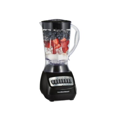 Hamilton Beach 56 oz. BPA-Free Smoothie Blender with 10 Speeds and Wave-Action S