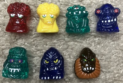 7 GoGos Crazy Bones BAD ALIENS Lot Of 7 As Shown
