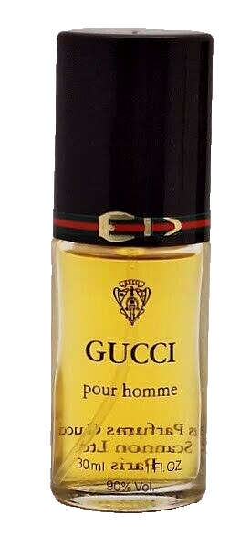 GUCCI POUR HOMME, 1 oz.30 ml. EAU DE TOILETTE,SCANNON,prebarcode