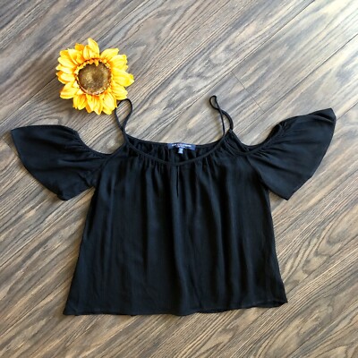 ONE CLOTHINGSexy Black Open Shoulder Loose Fit Rayon Top | X-SMALL | | eBay ONE CLOTHINGSexy Black Open Shoulder Loose Fit Rayon Top | X-SMALL | | eBay