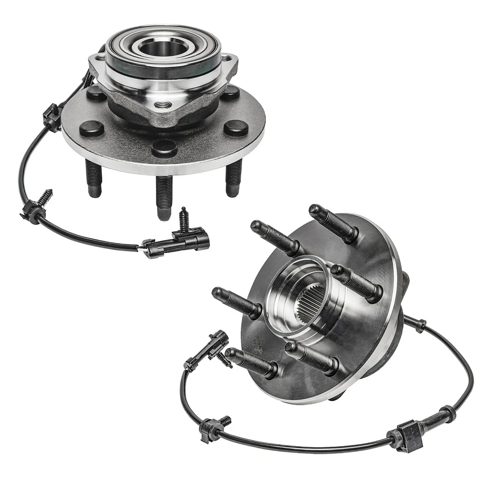 8pc Front CV Axle Shaft + Wheel Hub + Suspension Kit for Silverado Sierra 1500 - Image 3 of 4