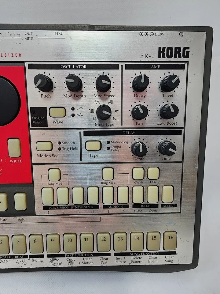 KORG ER-1 Electribe Analog Modeling Drum Synthesizer  - Image 3 of 4