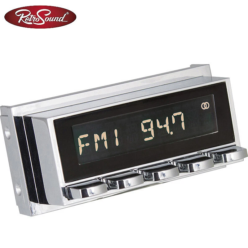 Retrosound Becker Chrome Bluetooth Retro Autoradio DAB+ AUX-IN MP3 Motor-1DAB-1 - Bild 3 von 4