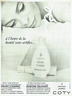 Werbung Advertising 1222 1963 Coty Kosmetik Schönheit ohne Kunstgriff