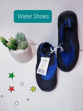 Water Shoes big Boy's  shoes Sz: 2/3 blue 