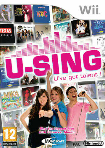 Wii U-Sing (Game Only) Nintendo Wii PAL UK **BRAND NEW & SEALED!!** SINGING
