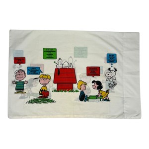 1965年snoopy pilow case サイズ42インチx36イン激レア Snoopy Pillow