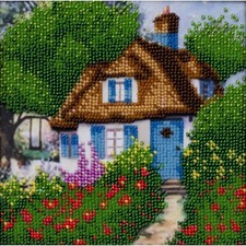 Bead Embroidery Kit Summer DIY VDV Bead needlepoint Beaded stitching Beadwork