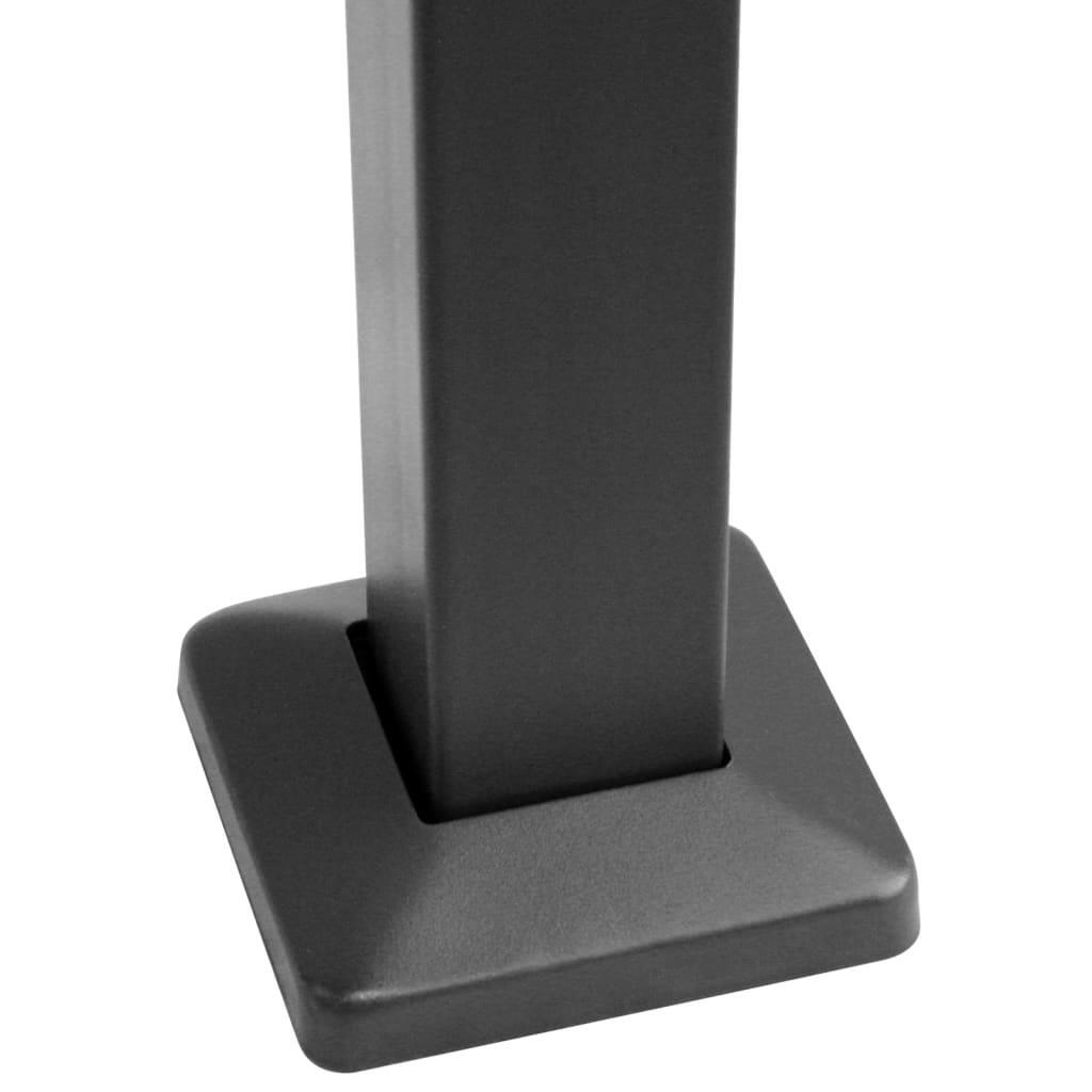 Outdoor Backyard Shelter Awning Sun Shade Canopy BBQ Gazebo with Side