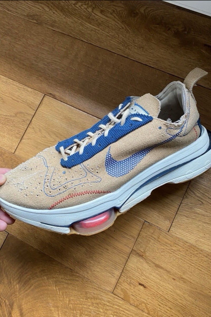 Nike Air Zoom Type Hemp N354 Men's Trainers In Oatmeal Hemp Size